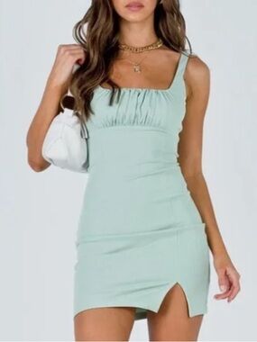 Princess Polly Cayden Mini Dress Green